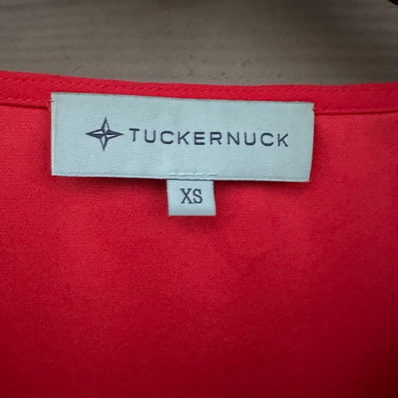Tuckernuck Women's Poppy Red Hollis Blouse - Picture 5 of 9